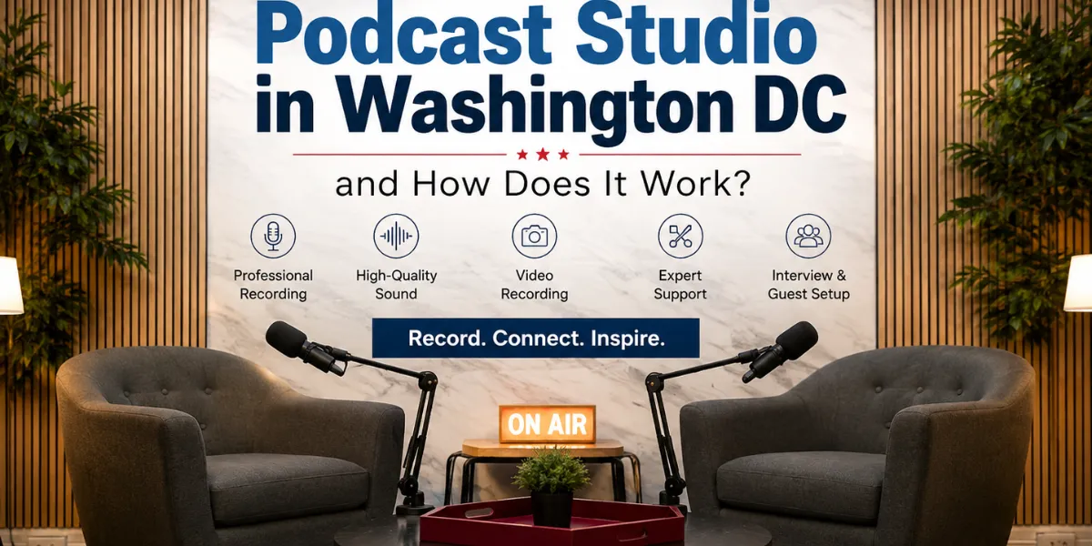 What Is a Podcast Studio in Washington DC and How Does It Work?