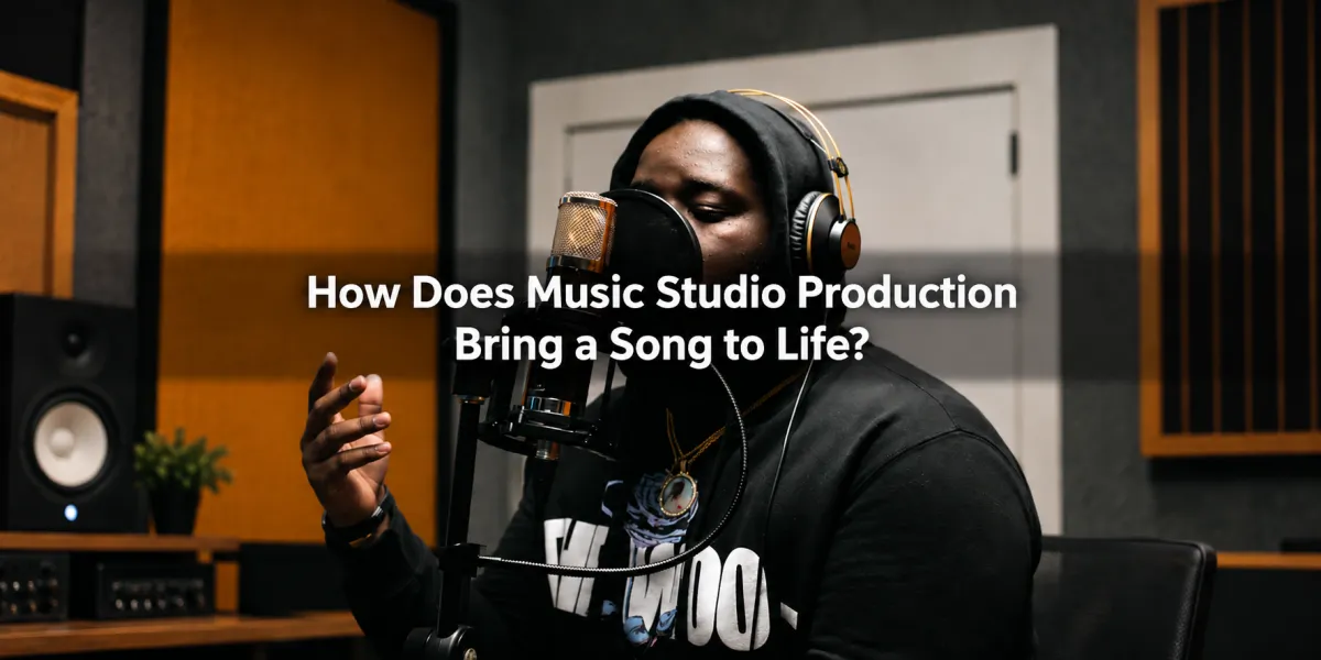 music studio production