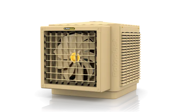 Enfriador de aire evaporativo para muro industrial rotoplast