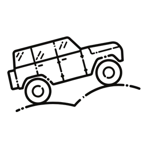 jungle expedition jeep icon