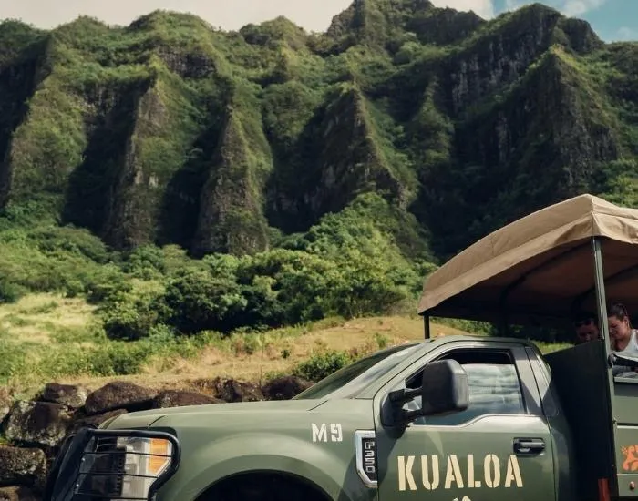 Kualoa's Jungle Expedition Jeep