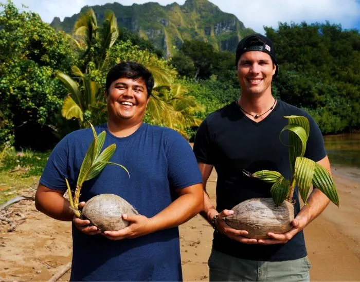 Malama Guests during Malama Experience at Kualoa