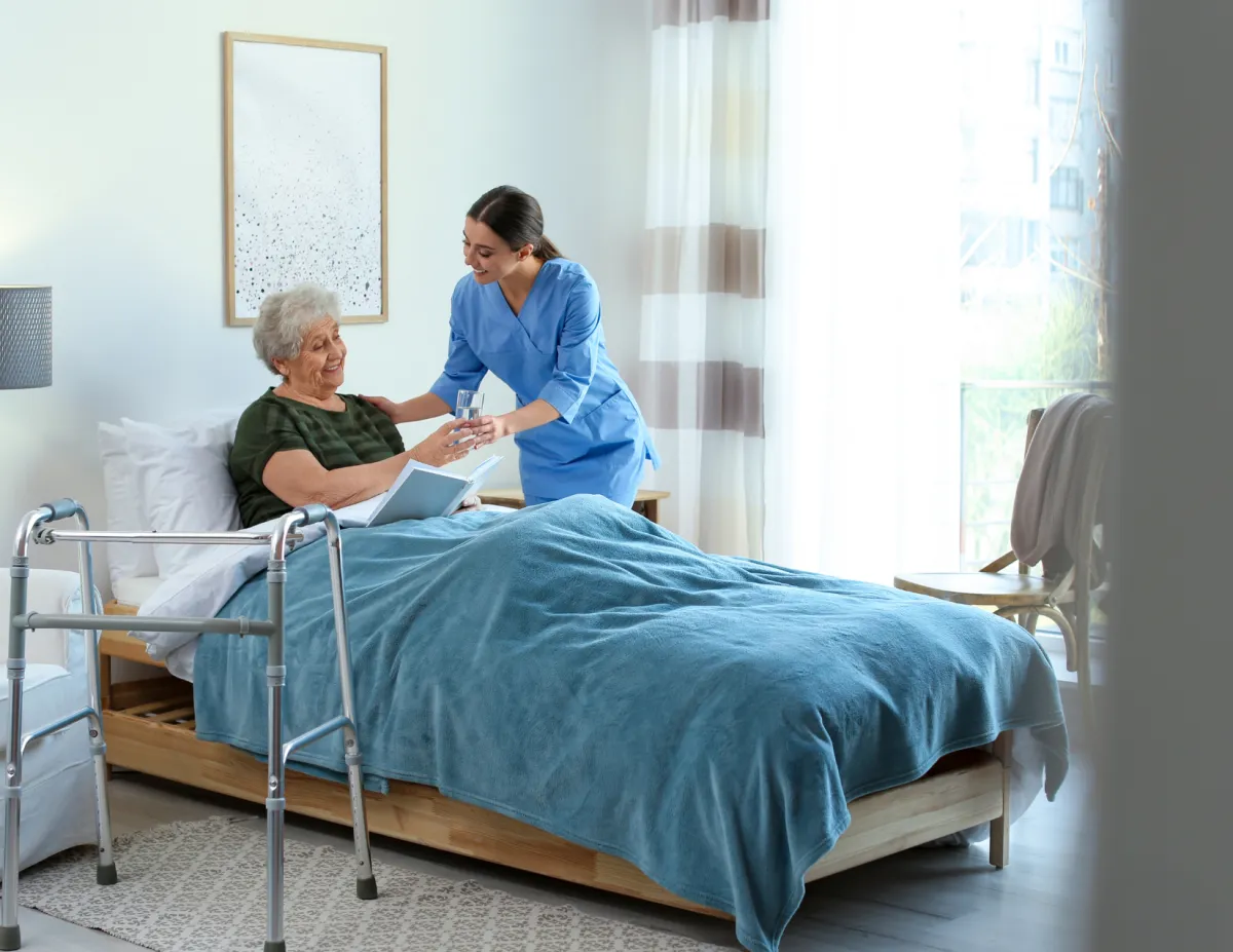 white bed linen near brown window curtain
