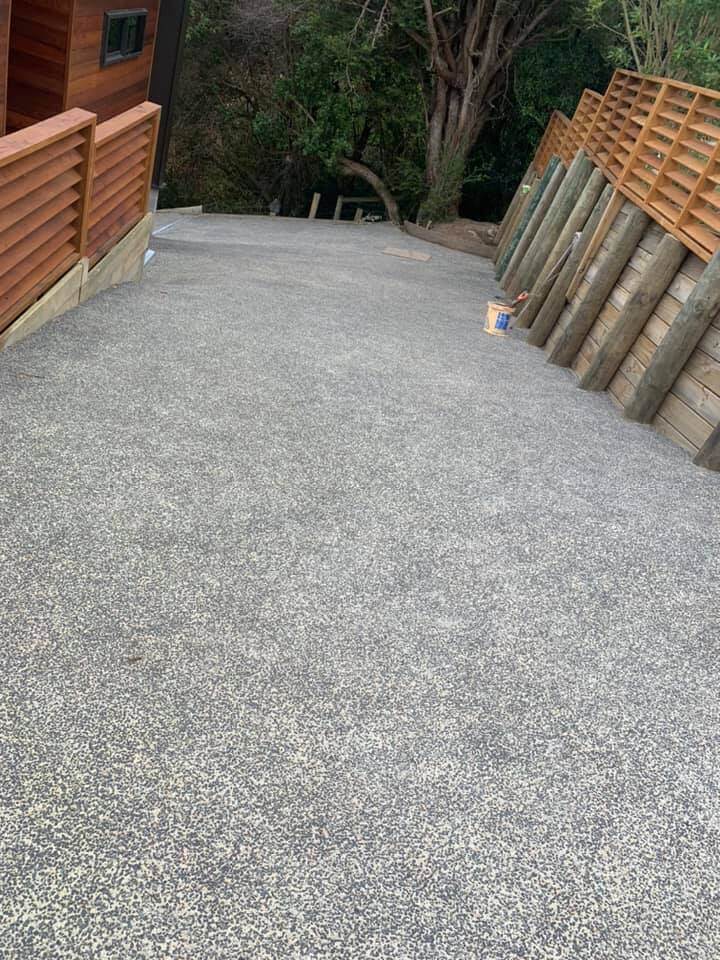 Driveway preparation and forming services completed in Dunedin