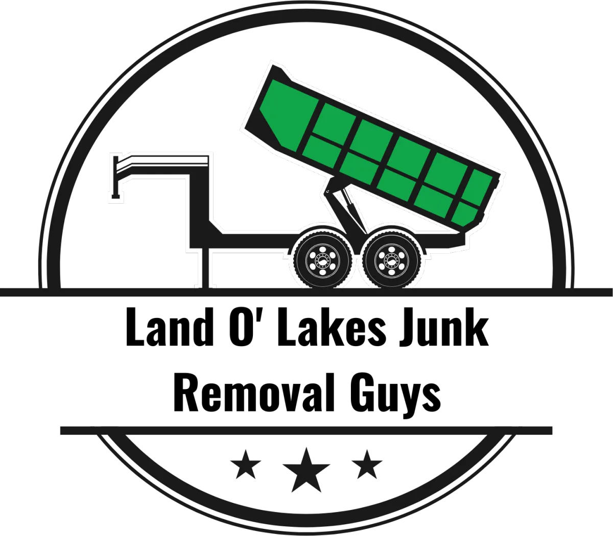 Land O' Lakes Junk Removal Logo