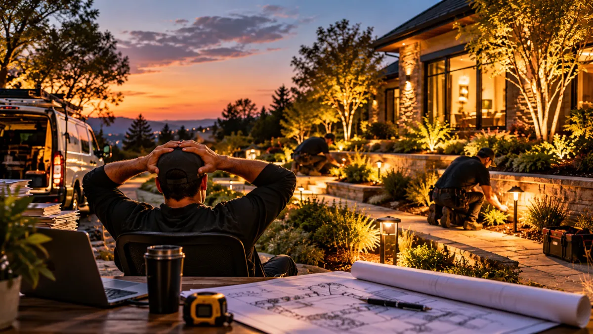 Stop Doing Everything: Build an Outdoor Lighting Business That Can Grow