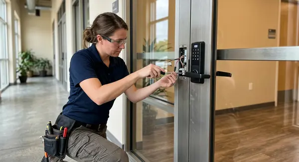 Commercial Keypad Door Lock Installation: Fit, Access, and Safety