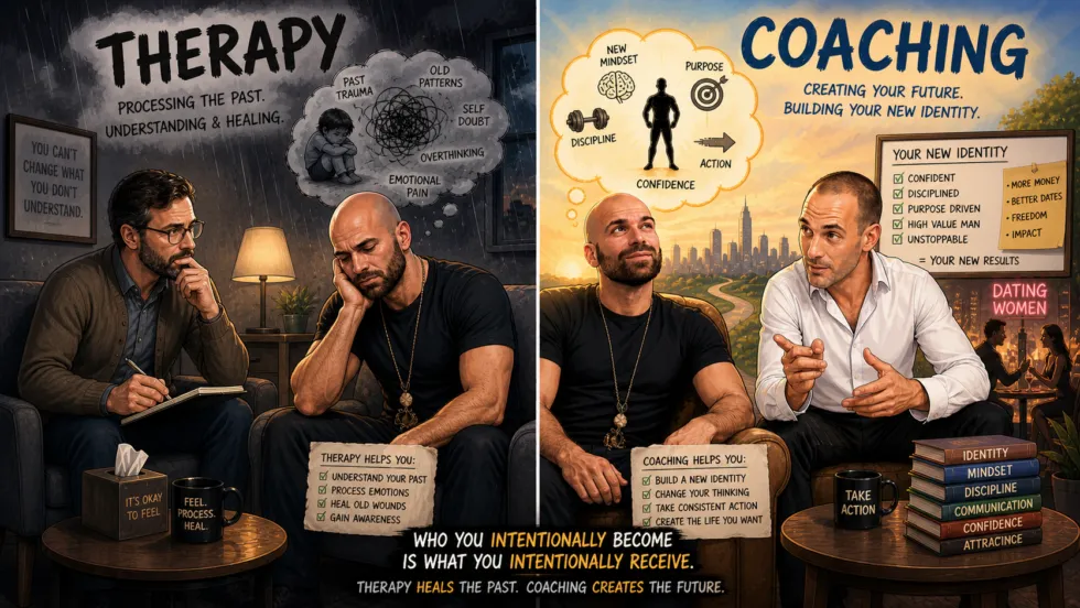 Therapy vs. Coaching: Why Coaching Wins
