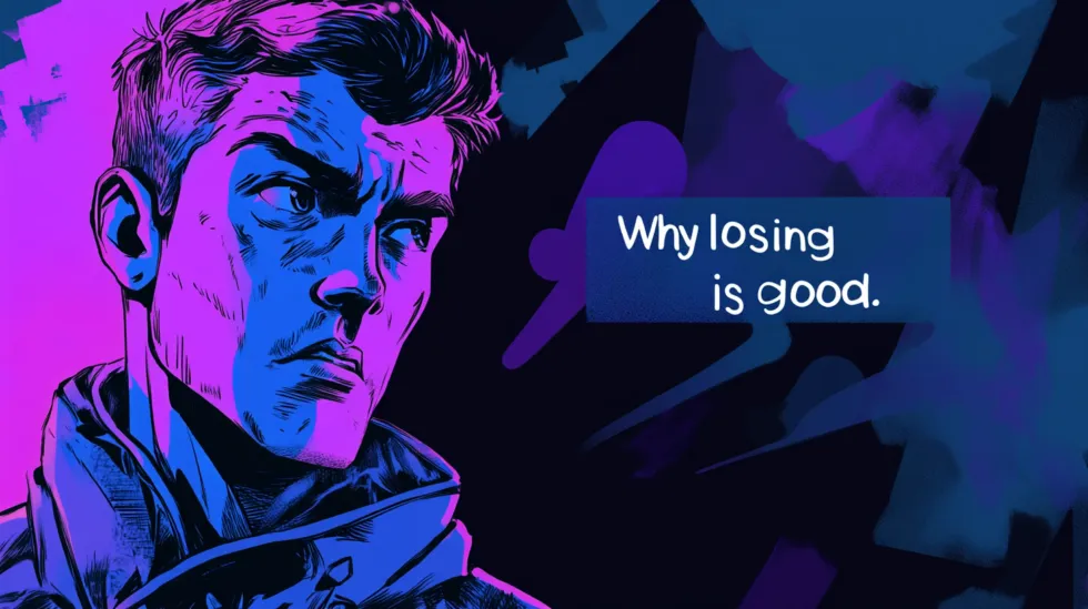Why losing is good.