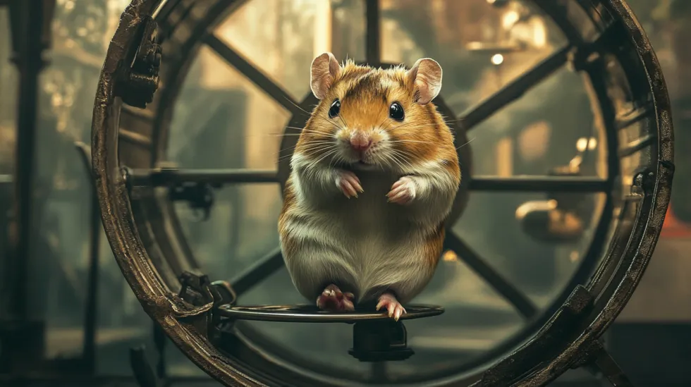 The Self Improvement Hamster Wheel