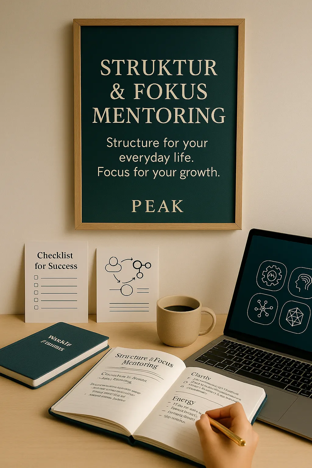 PEAK by Seyvannah, Peak Performance Pathways, Struktur & Fokus Mentoring, Coachng