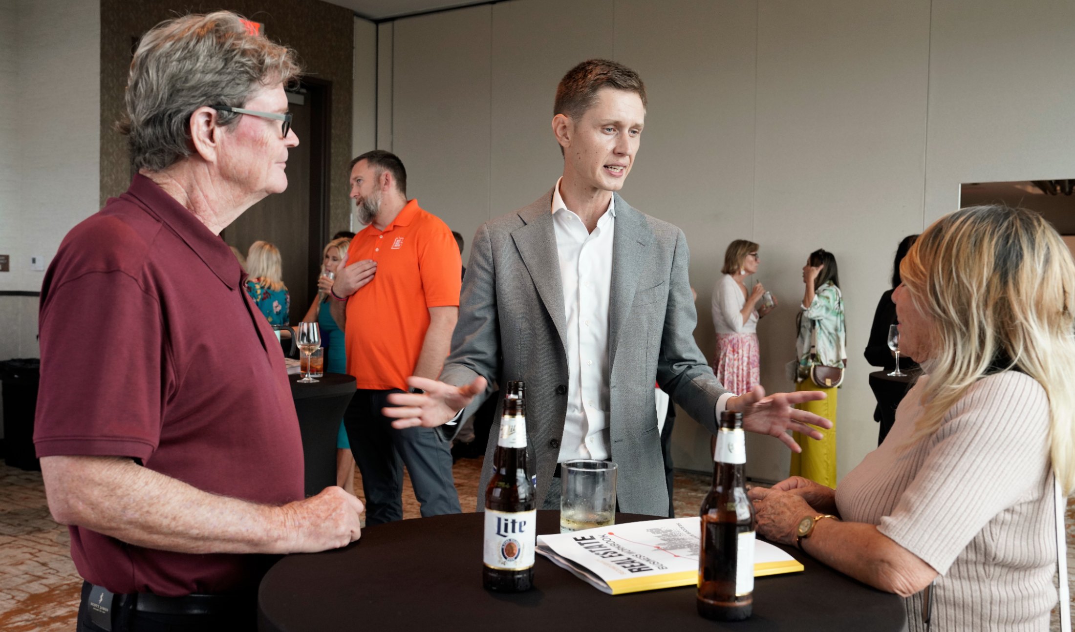 Cameron Smith, founder of NXTGEN Agent talking with agents