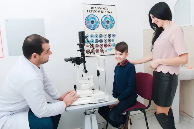 specialized eye exams autism