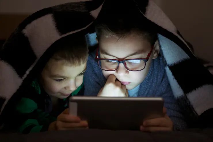 screen time and vision