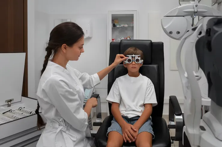 children's vision exercises