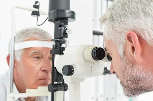 retina exam