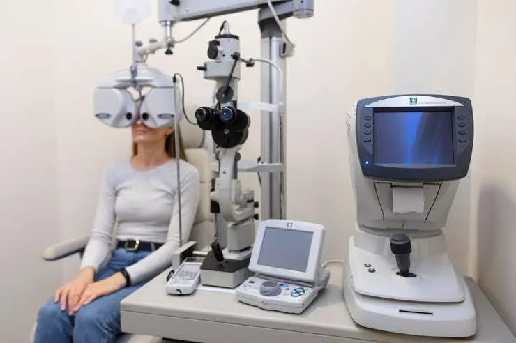OCT eye exam