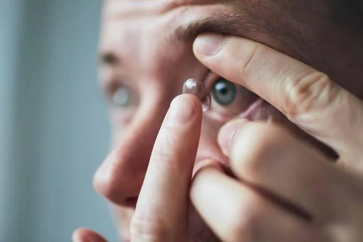 contact lens fitting Houston