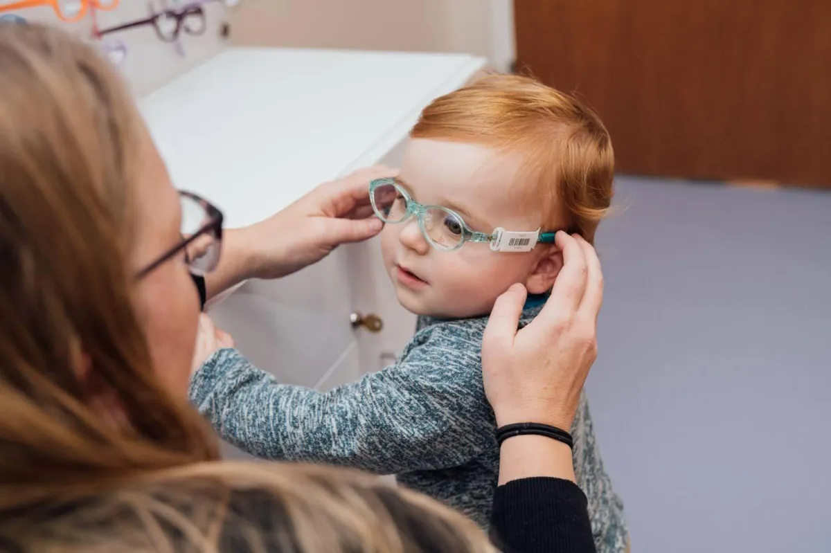 pediatric eye exam Houston