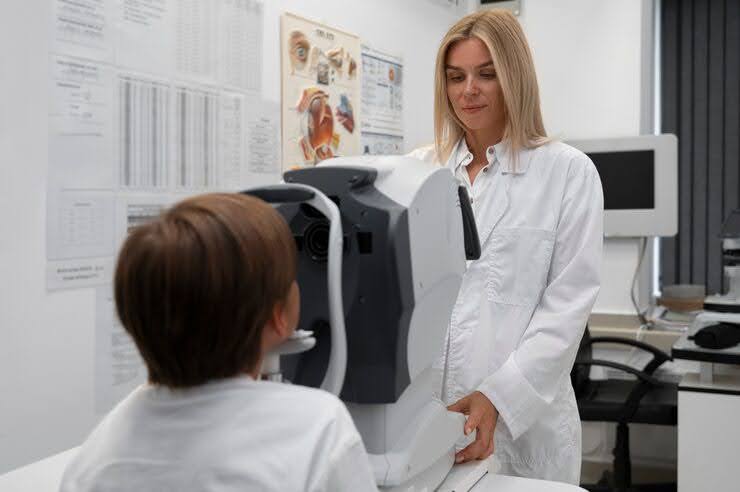 high myopia retinal risks