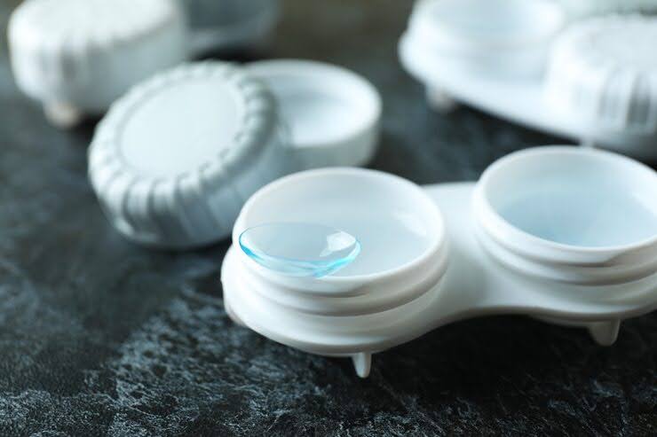 contact lens case biofilm