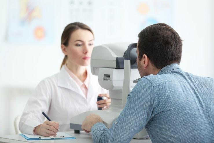 specialty contact lens follow up