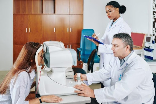 rigid contact lens recheck