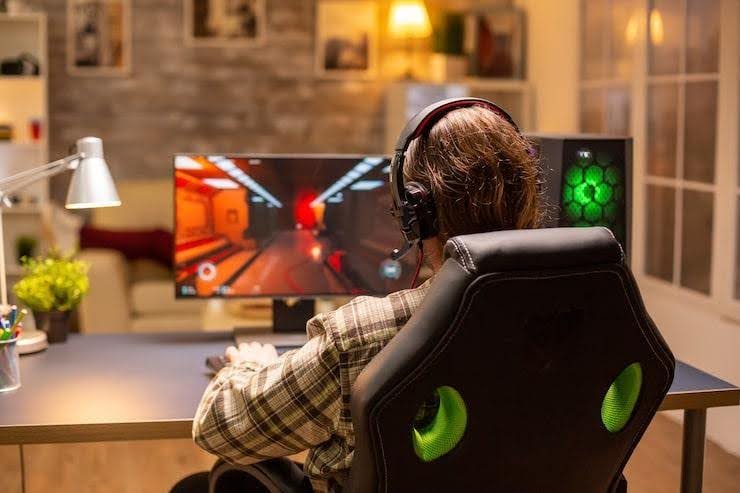 gaming eye strain