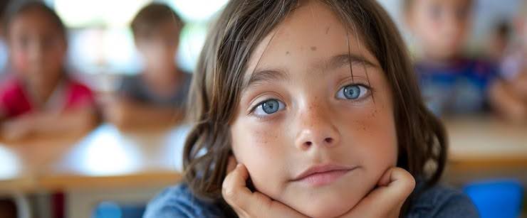 signs child cannot see at school,