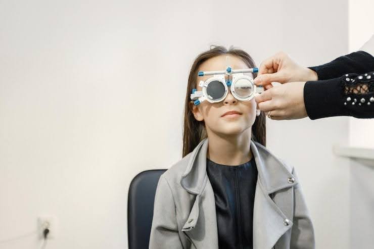 specialty contact lens exam Houston