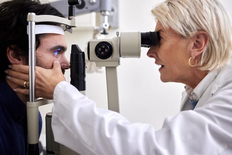 specialty contact lens exam Houston