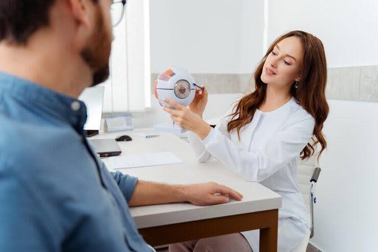 speciaity contact lens exam Houston