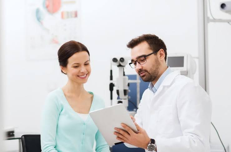specialty contact lens exam Houston