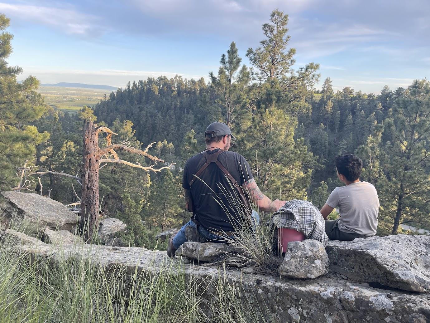 Cole Canyon Farm landscape at golden hour