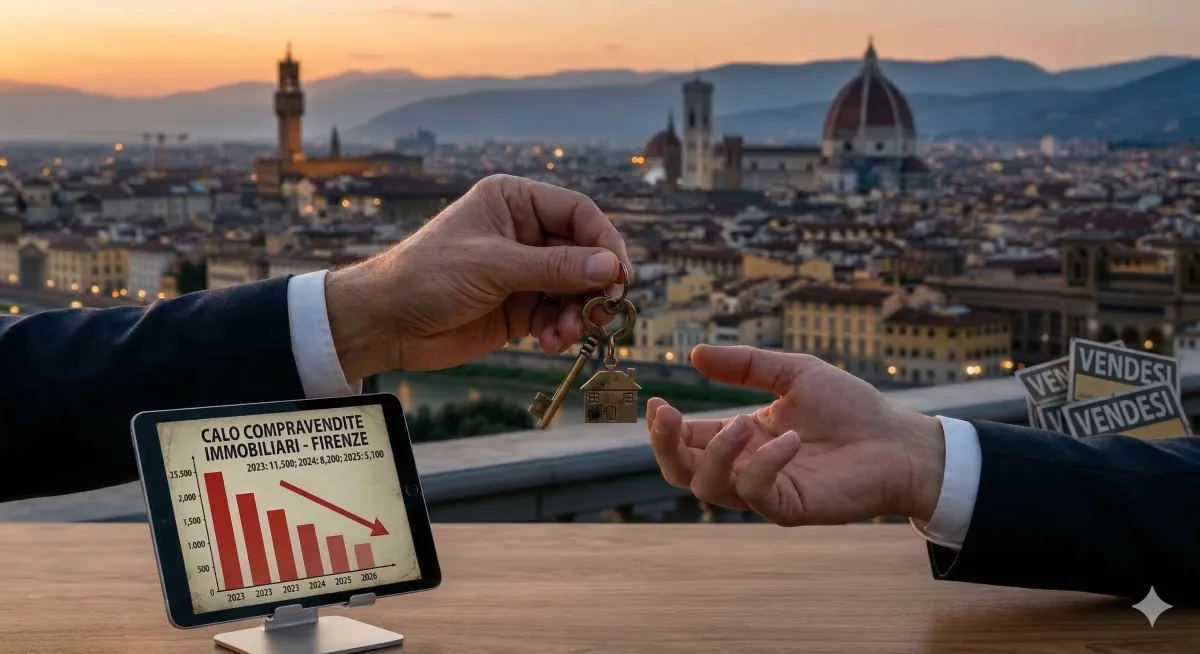 Cosa sta succedendo al mercato immobiliare di Firenze nel 2026?