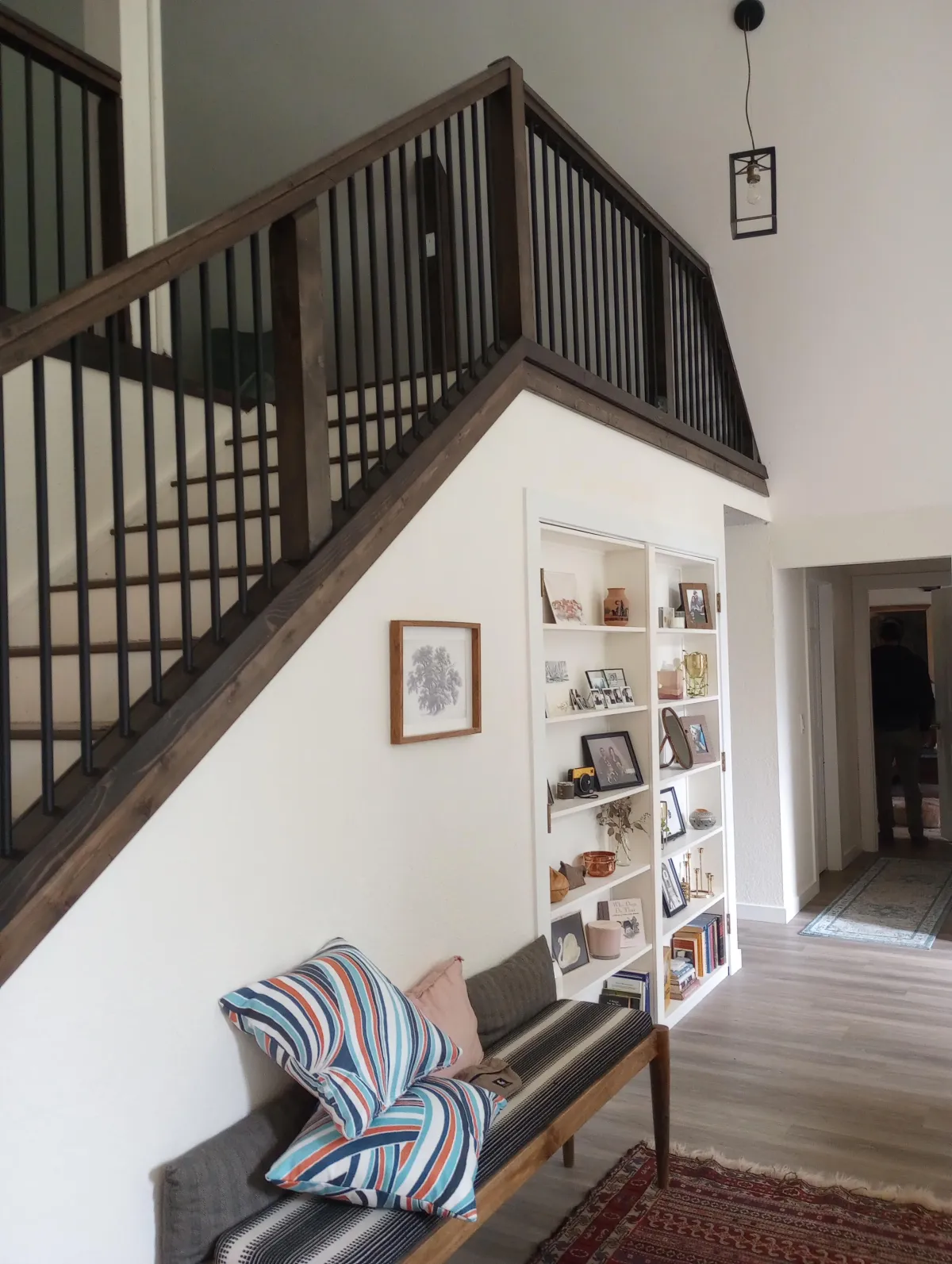 loft, stairs, railings&floor installed