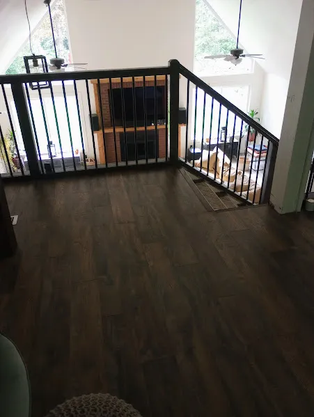 7 angels const remodeled firepace andcustom build of entertainment centert