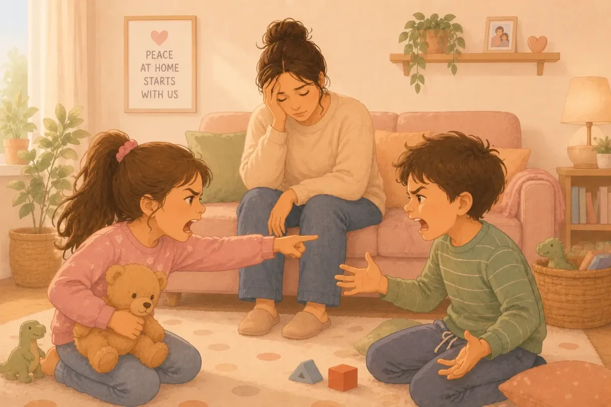 My Children Fight All the Time - How Do I Stop the Sibling War?