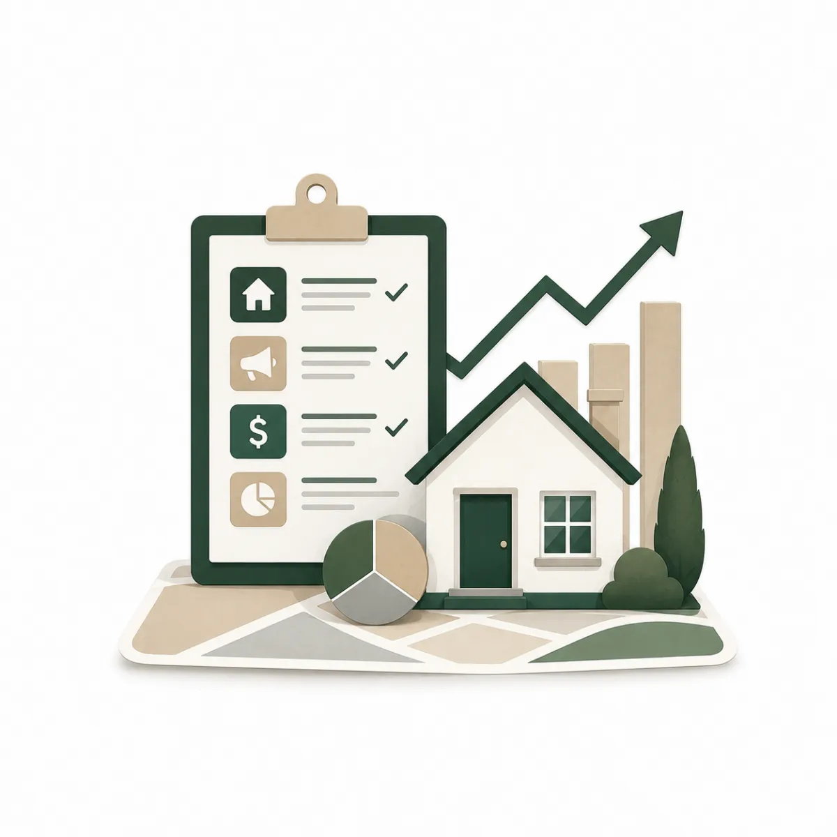 icono estrategia de venta inmogredos