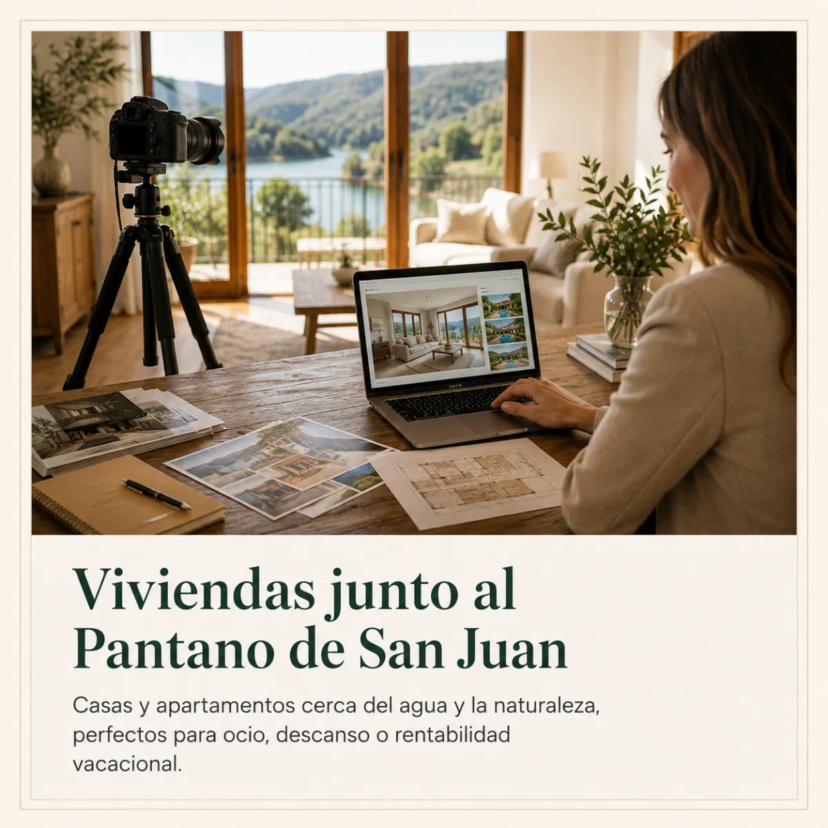 Vivienda cerca del Pantano de San Juan con asesoramiento inmobiliario profesional