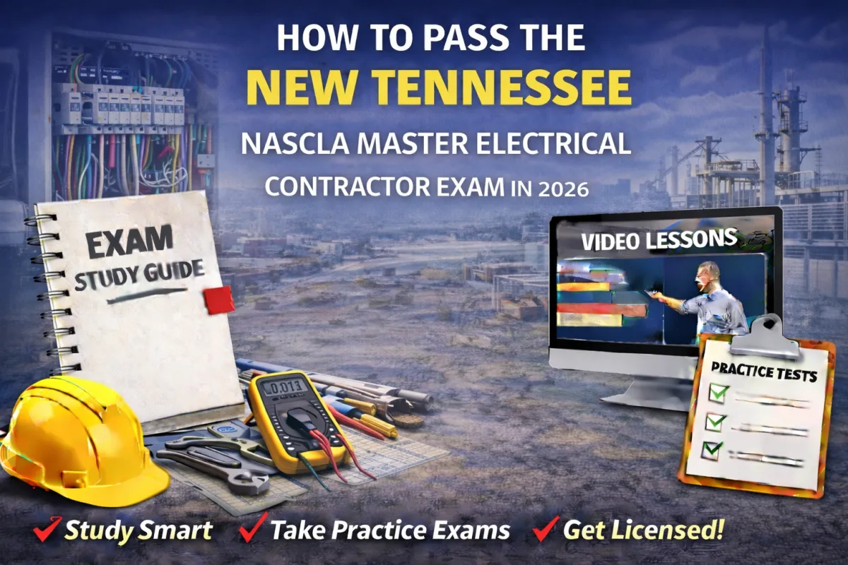 How to Pass Tennessee NASCLA Master Electrical Contractor Exam 2026