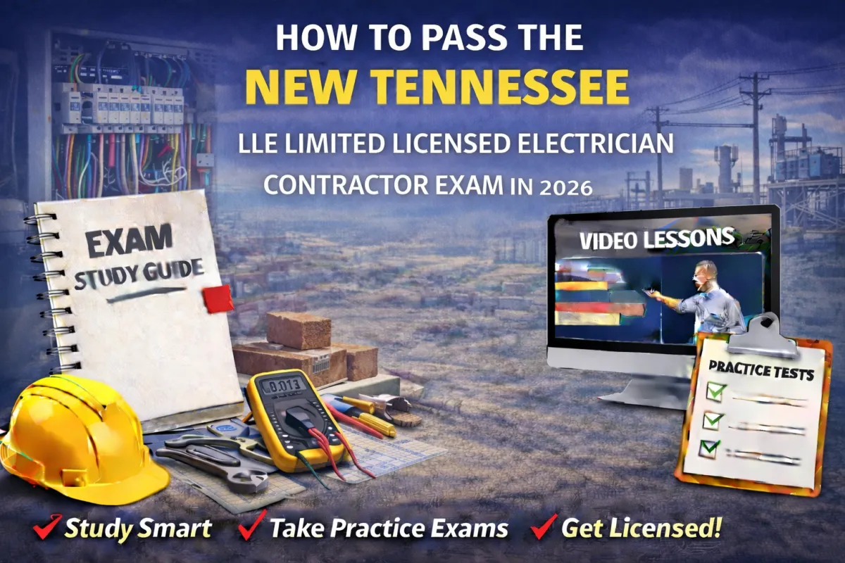 How to Pass Tennessee LLE Limited Licensed Electrician Exam 2026