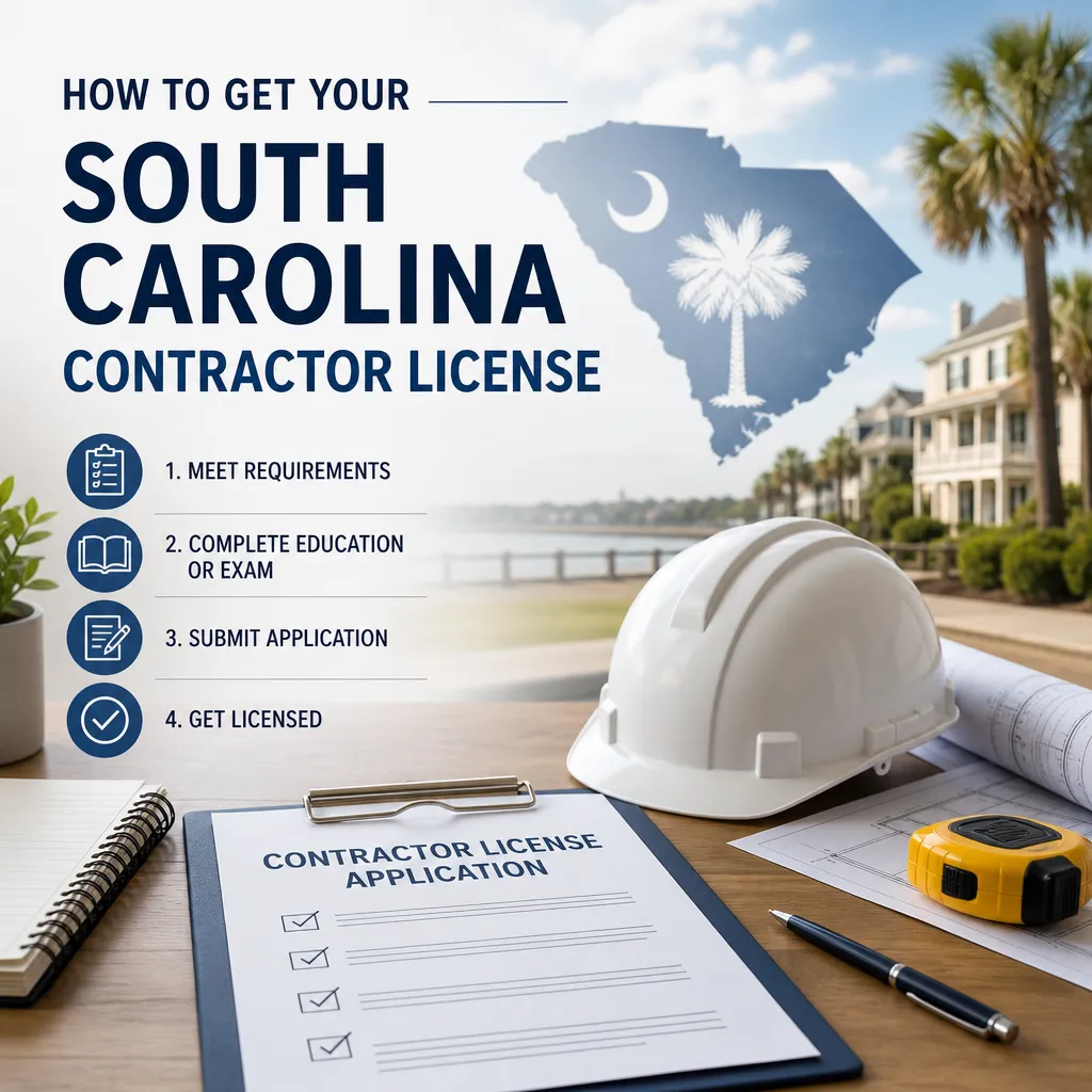 How to Get Your South Carolina Contractor License