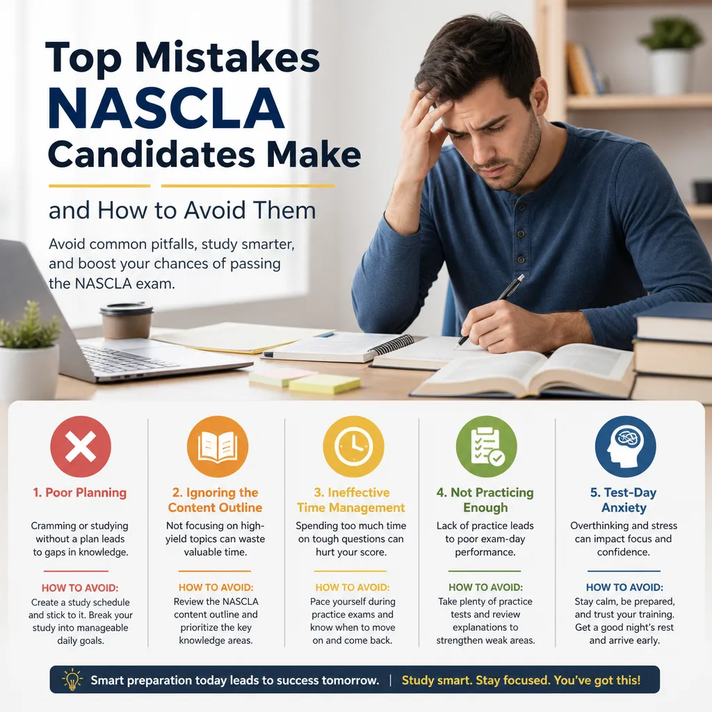 Top Mistakes NASCLA Candidates Make and How to Avoid Them