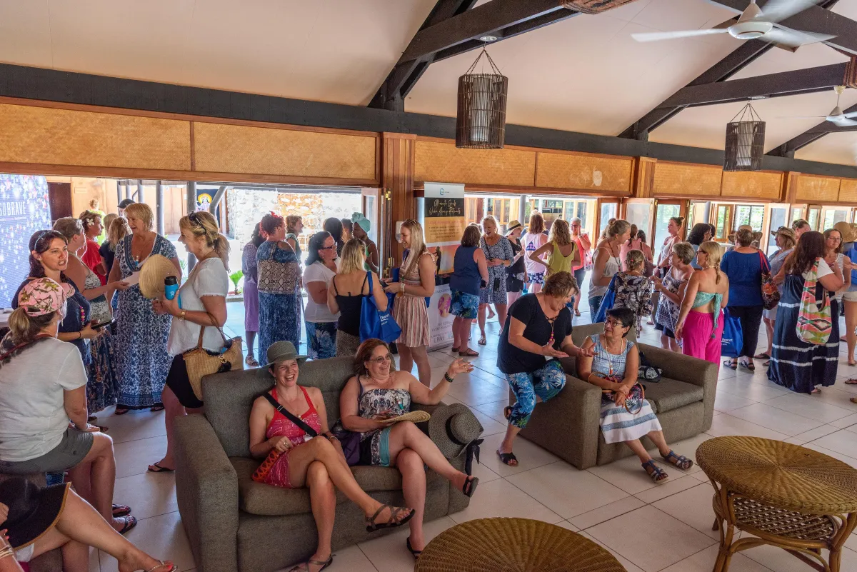 women networking