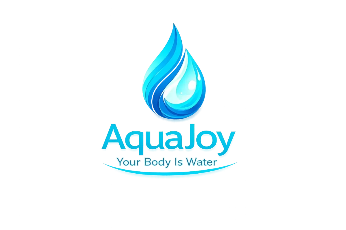 logo AquaJoy eau pure et hydratation santé bien-être