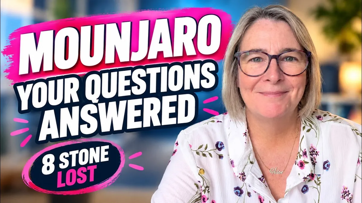 Helen sharing answers to common Mounjaro questions after losing over eight stone