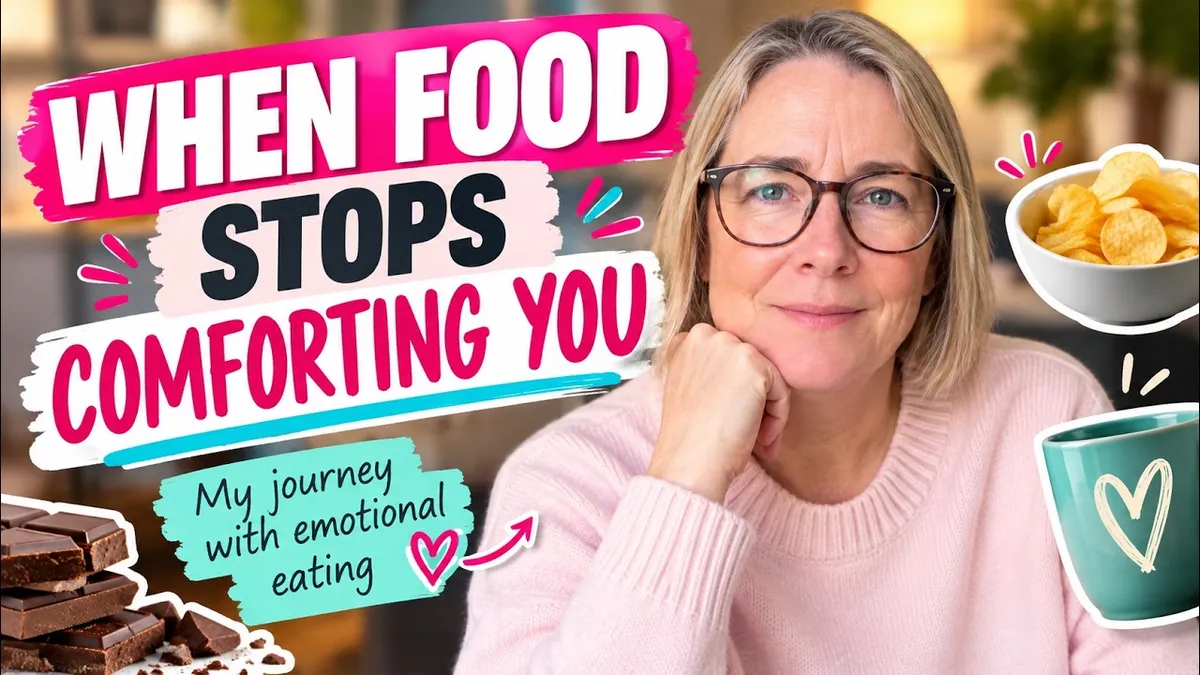 Helen reflecting on comfort eating, food noise and how her relationship with food changed on Mounjaro