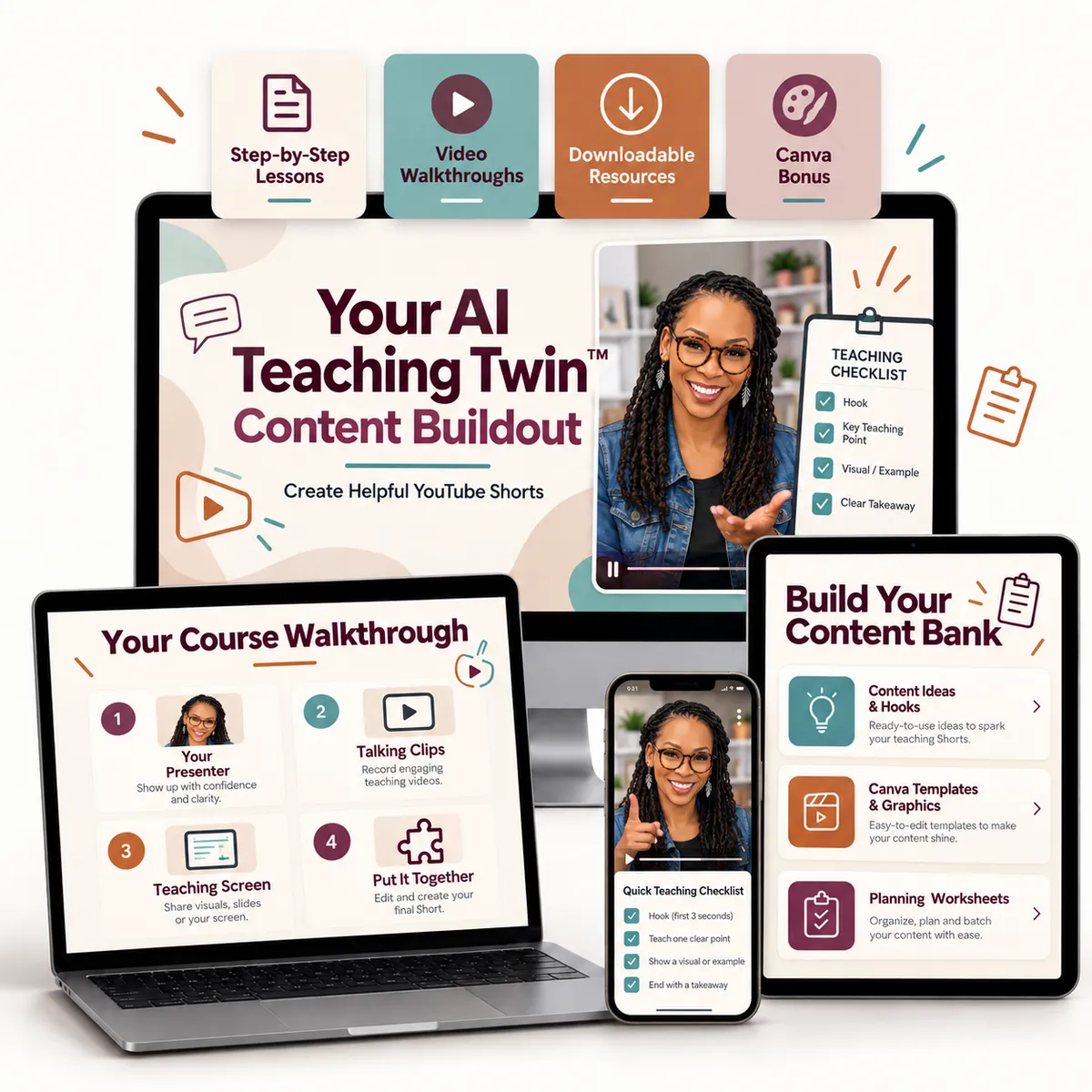 [PLACEHOLDER: YOUR AI TEACHING TWIN™ COURSE MOCKUP]