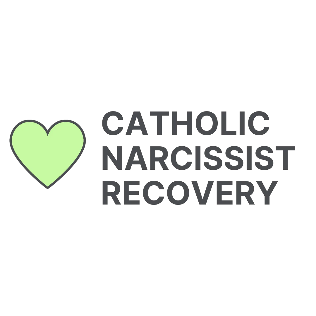 catholic narcissist recovery brand logo